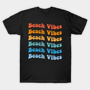 Beach Vibes Retro Summer T-Shirt T-Shirt